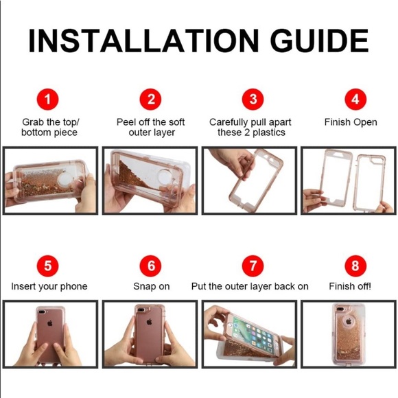 IPHONE XR CASE .. ROSE GOLD - Picture 7 of 10